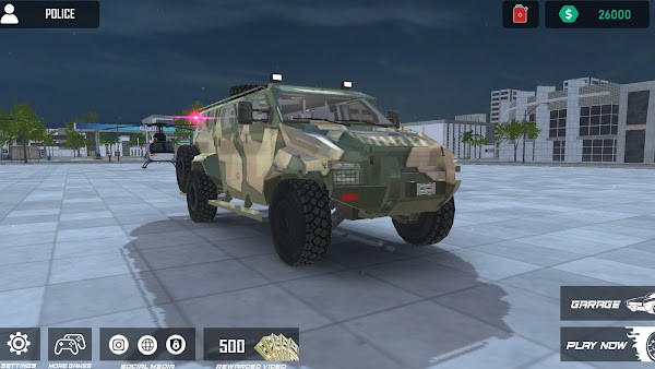 ģװ׳°(Police Car Armored Cop Car Sim) v4.0 ׿0