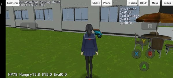 У԰Ůģģ(SchoolGirls Simulator) v1.0 ׿2