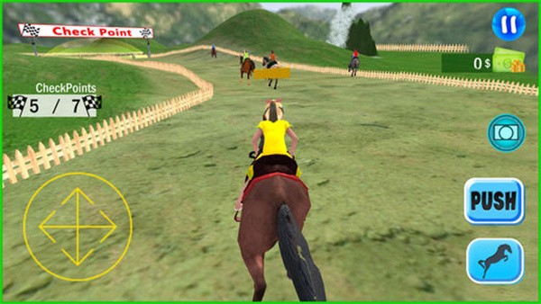 ͯɽģ(Kids Mountain Horse Rider Race) v1.1 ׿ 2