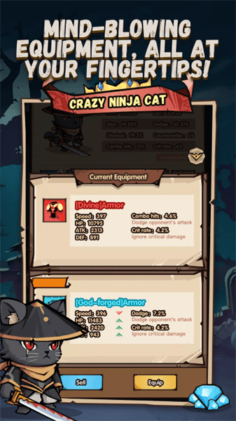 èϷ(Ninja Cat) v1.8.3 ׿ 1