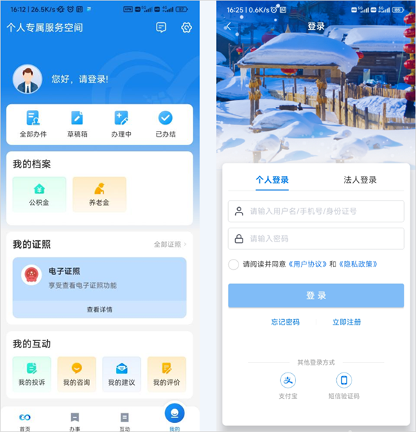 黑龙江政务服务网app(全省事)