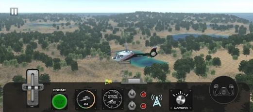 起飞直升机飞行模拟器游戏(Take off Helicopter Fly Simulator)v0.0.2 安卓版 1