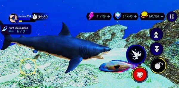 鲨鱼猎人模拟器游戏(Shark Hunter Simulater)v1.2 安卓版 2