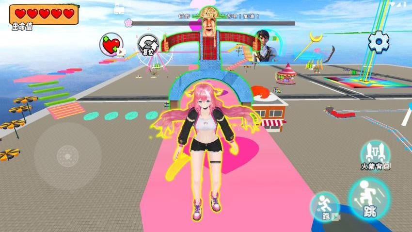 女生逃离跑酷游戏v1.0 1