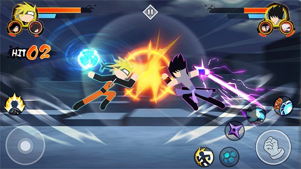 火柴人忍者3v3竞技场游戏(Stick Ninja 3v3)