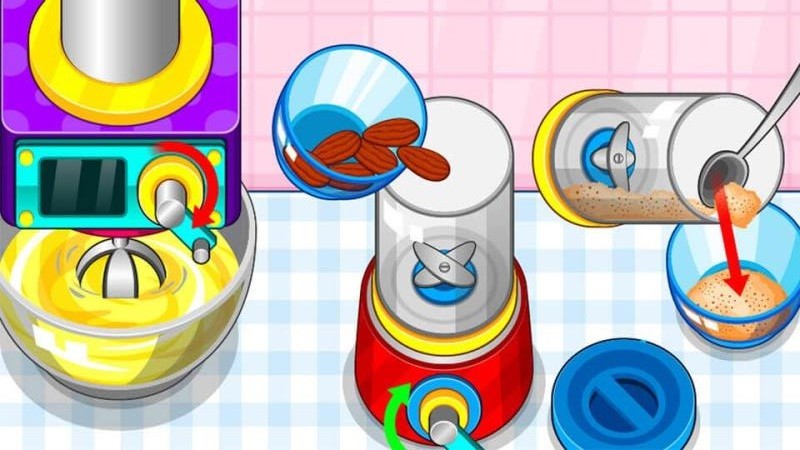 甜点制作食谱游戏