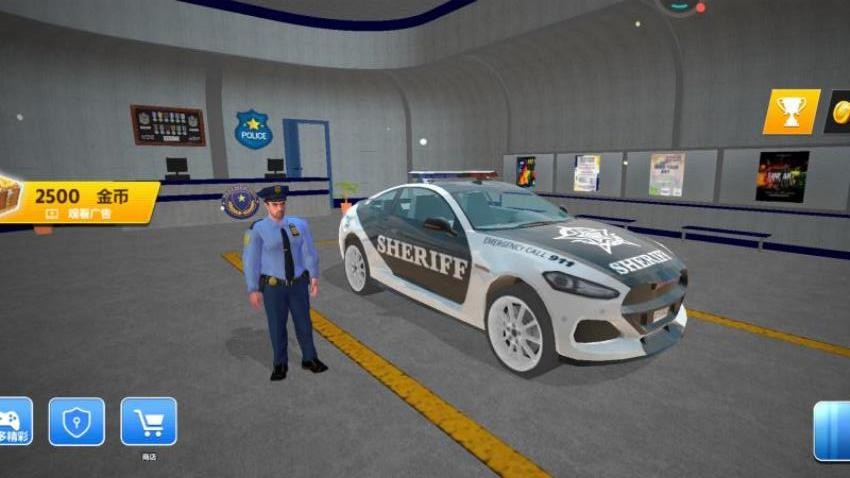 警车驾驶模拟器游戏v1.0.0 4