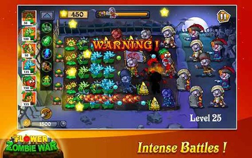 鲜花大战僵尸游戏(Flower Zombie War)v1.6.2(2)