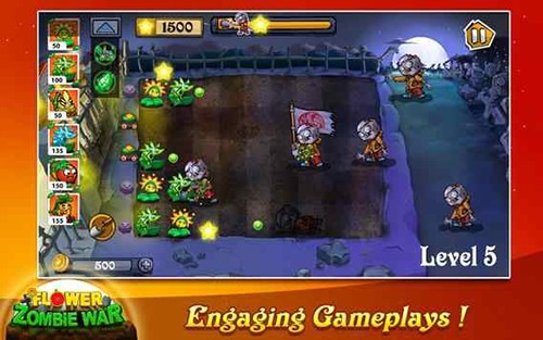 鲜花大战僵尸游戏(Flower Zombie War)v1.6.2(3)