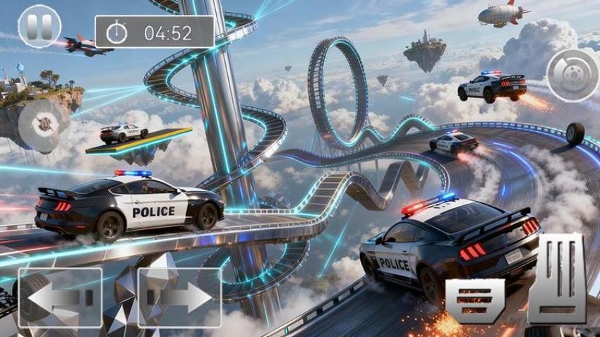 警车极限狂飙游戏v1.1(2)