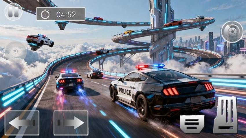 警车极限狂飙游戏v1.1(1)