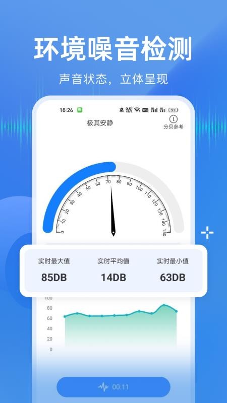 分贝测量全能王手机版v1.0.0(4)