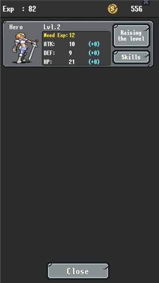 像素勇者传说游戏(Auto RPG)