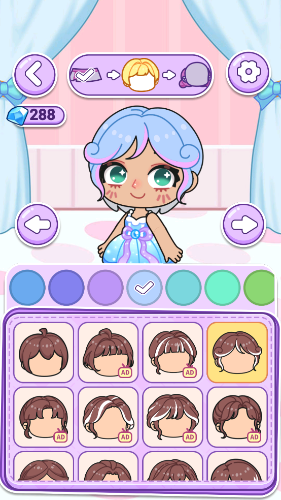 艾拉世界公主换装游戏