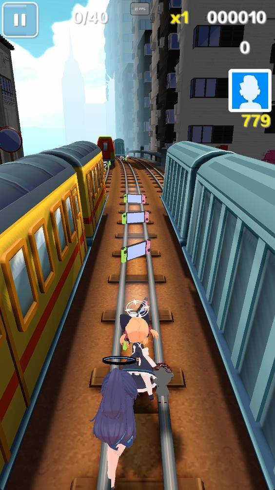 蔚蓝跑酷游戏v1.0 3