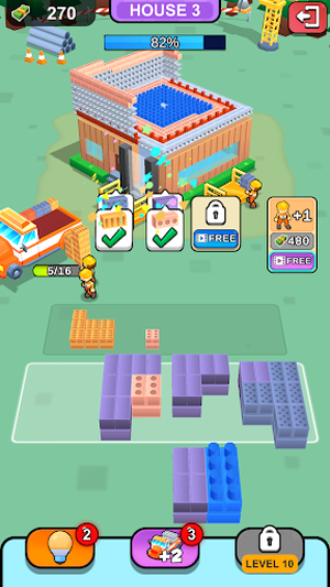 彩色积木建造者游戏(Colorful Brick Builder)v0.1.4 1