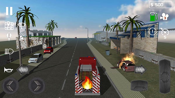 消防员模拟器游戏(Fire Engine Simulator)v2.0 4