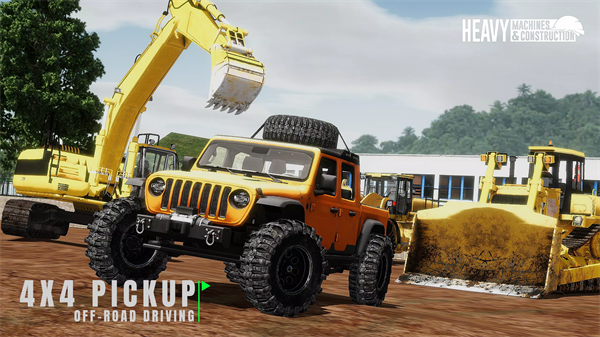 重型机械和建筑模拟器游戏(Heavy Machines & Construction)v1.10.15 4