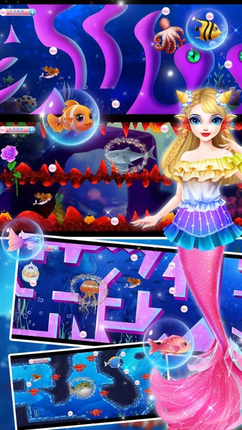 时尚美人鱼城堡装扮故事手机版v8.0.5 2