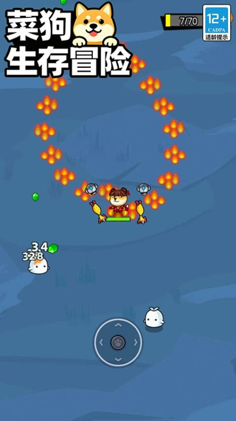 菜狗生存冒险游戏