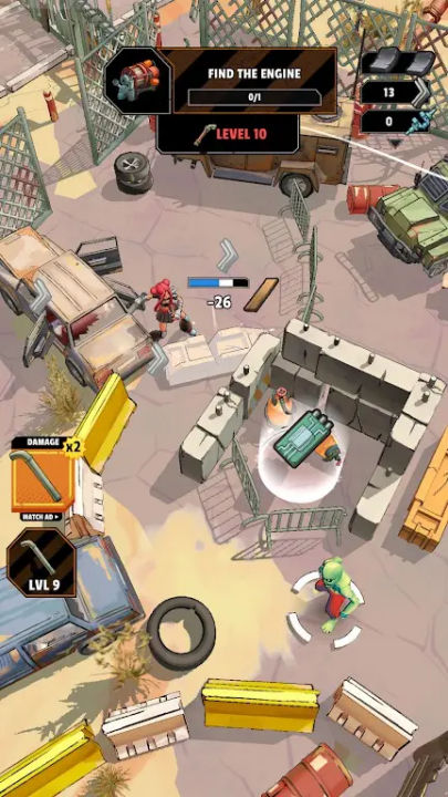 僵尸朋克战斗与生存游戏