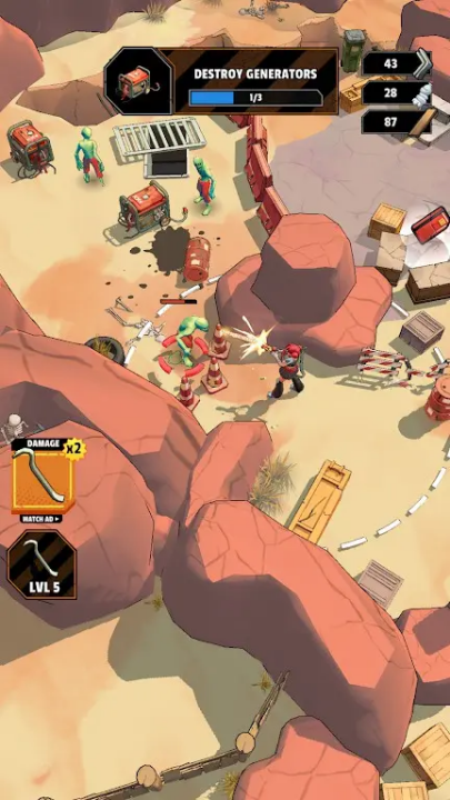 僵尸朋克战斗与生存游戏v1.0.0 1