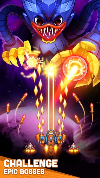 天空猛禽太空入侵者游戏v2.5.6 2