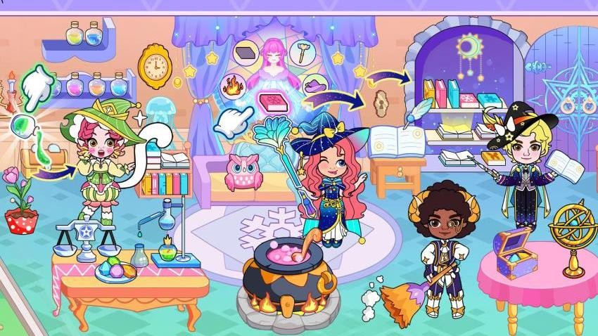 冰雪公主世界自由魔法屋免费版v1.4(1)