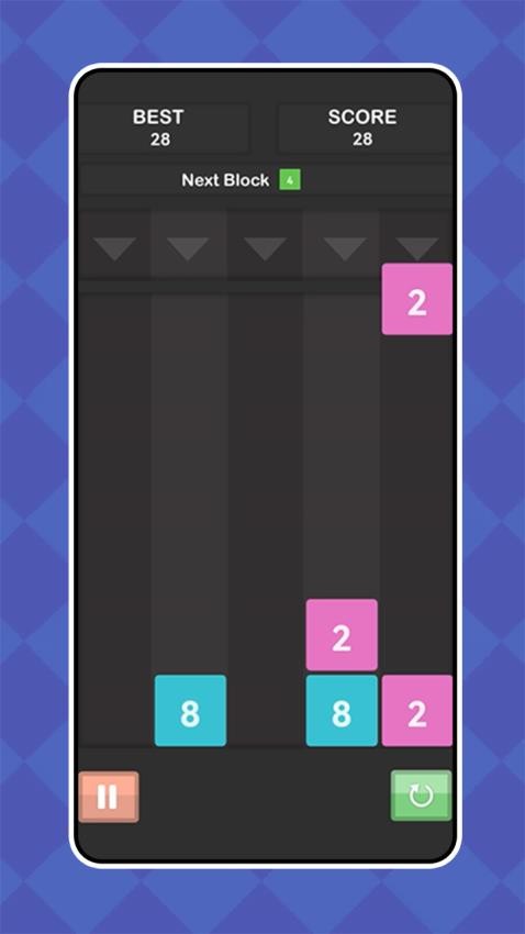 彩数弹弹落游戏