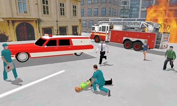 救护车模拟器游戏(Ambulance Simulator Car Driver)v1.56 3
