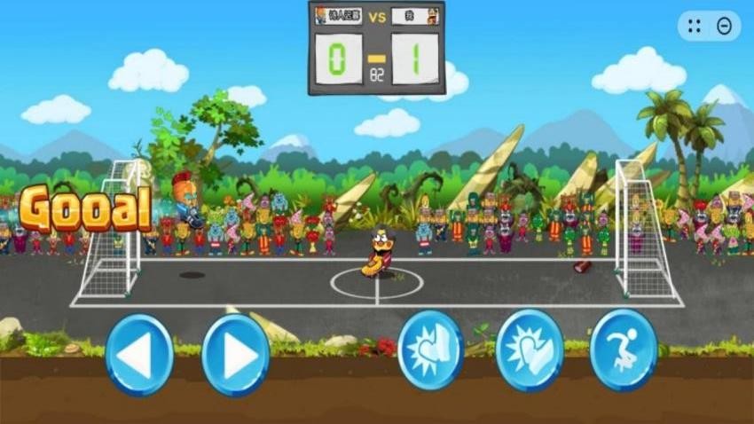 暴走足球大乱斗游戏
