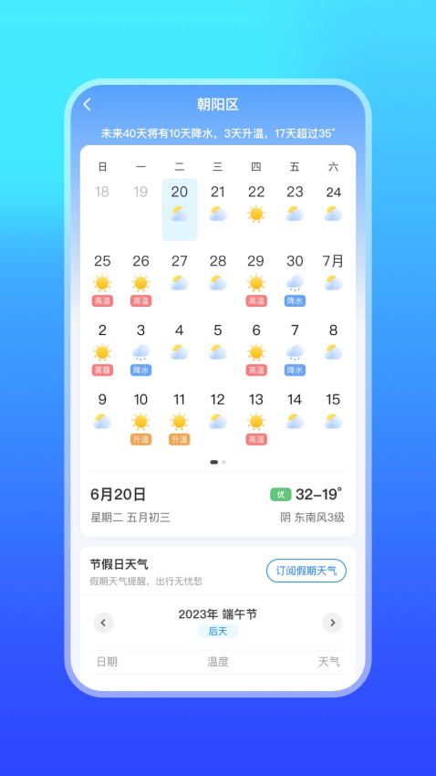 微鲤天气官网版v6.1.3(2)