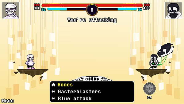 传说之下逆境对决游戏