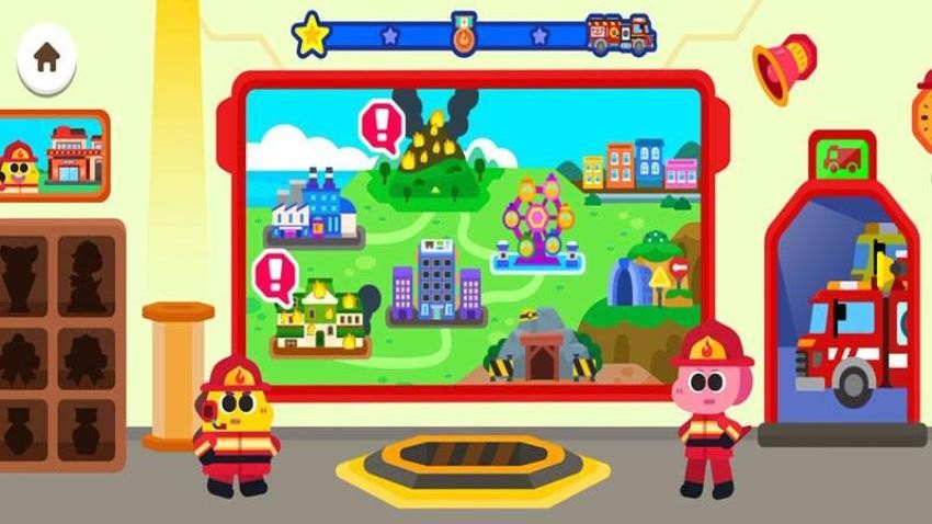 城市救火消防队游戏