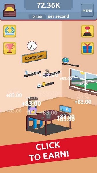 像素博主模拟器游戏v1.0.8 3