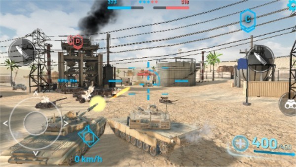 战争机器战场游戏(Tanks Battlefield)