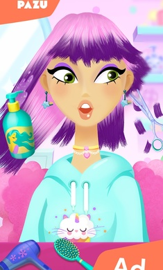 女孩美发沙龙2游戏(Girls Hair Salon 2)v1.25 4