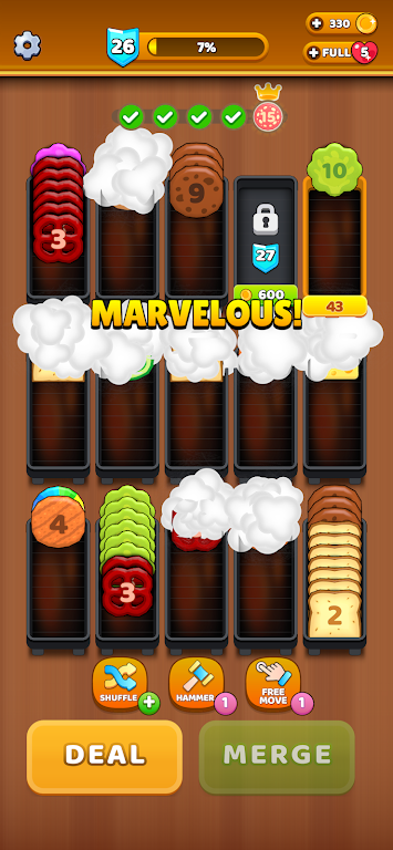 库克排序游戏(Cook Sort)v1.0.2 2