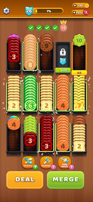 库克排序游戏(Cook Sort)