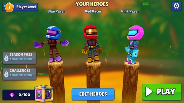 撞头赛车大乱斗游戏