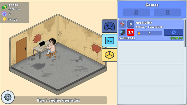 放置游戏开发模拟器游戏(ldle Game Dev Simulator)