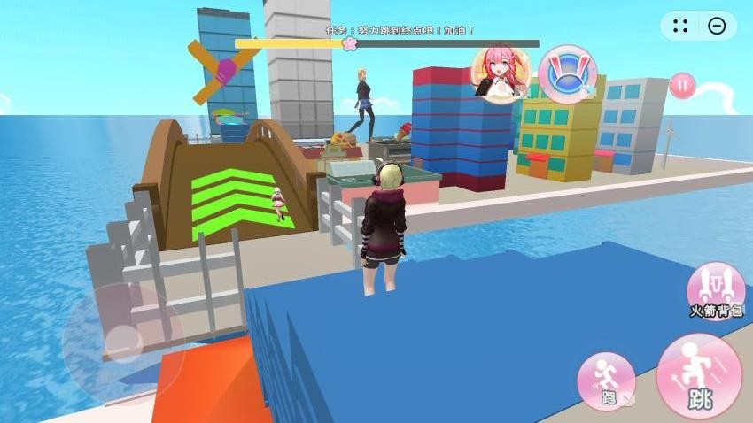 樱校逃离巨人酷跑游戏v1.0 2