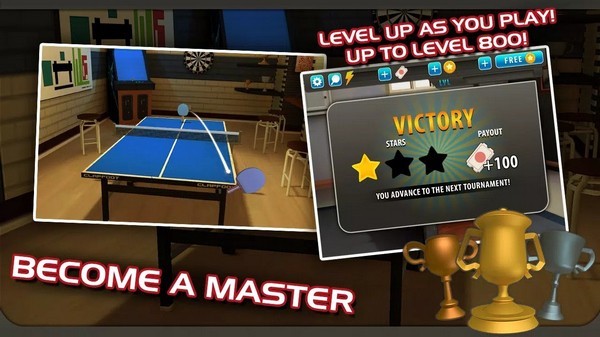 乒乓球大师游戏(Ping Pong Masters)v1.1.4 3