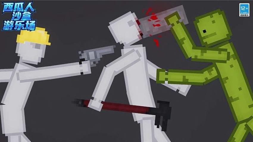 西瓜人沙盒游乐场游戏