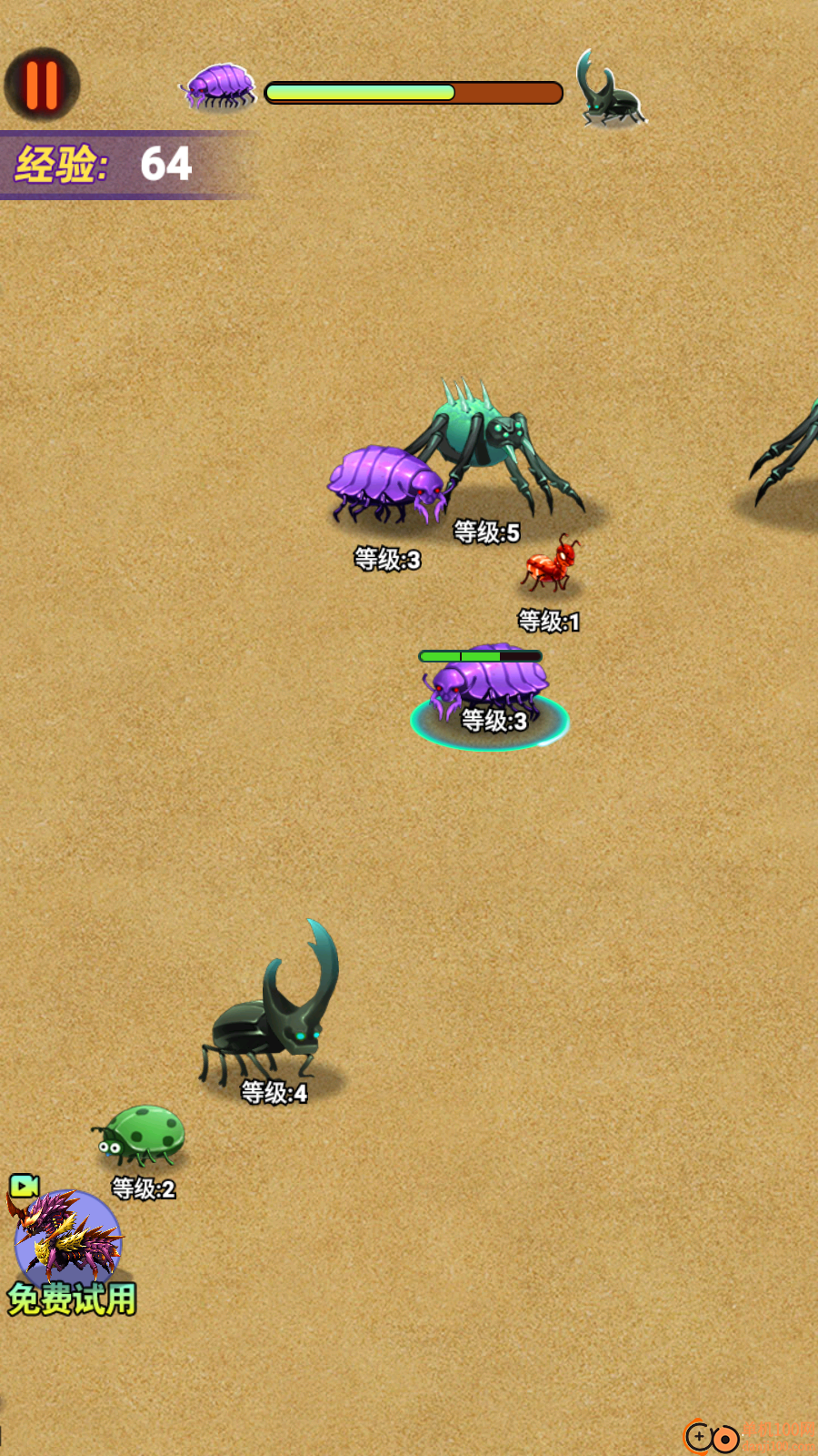 超进化昆虫手游