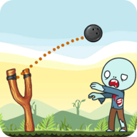 弹弓僵尸战争游戏(Angry zombies)