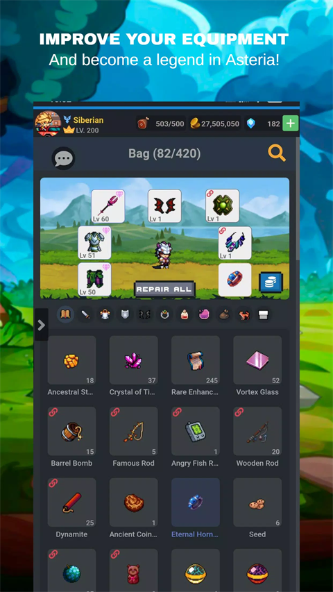 马纳斯托里亚游戏(Mana Storia RPG)v1.95.3 3