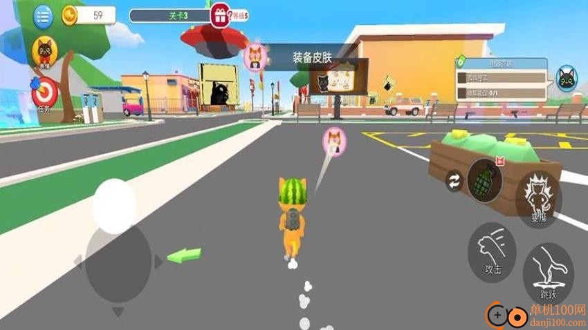 迷你小猫城市生存游戏