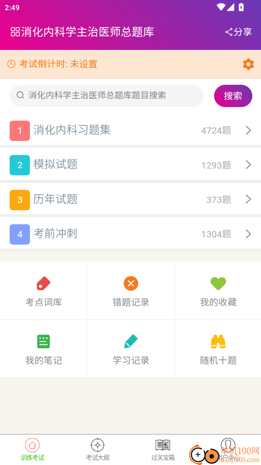 消化内科学主治医师总题库官网版