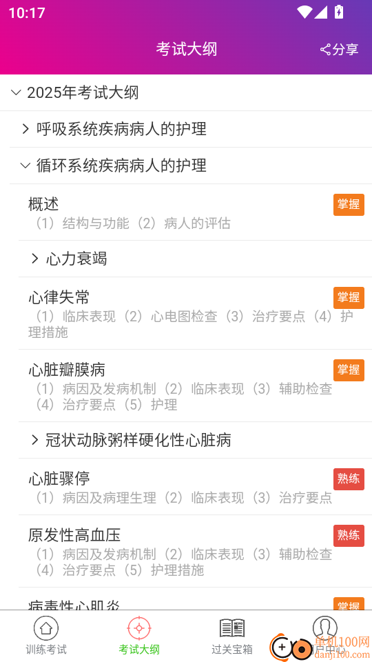 内科护理总题库免费版
